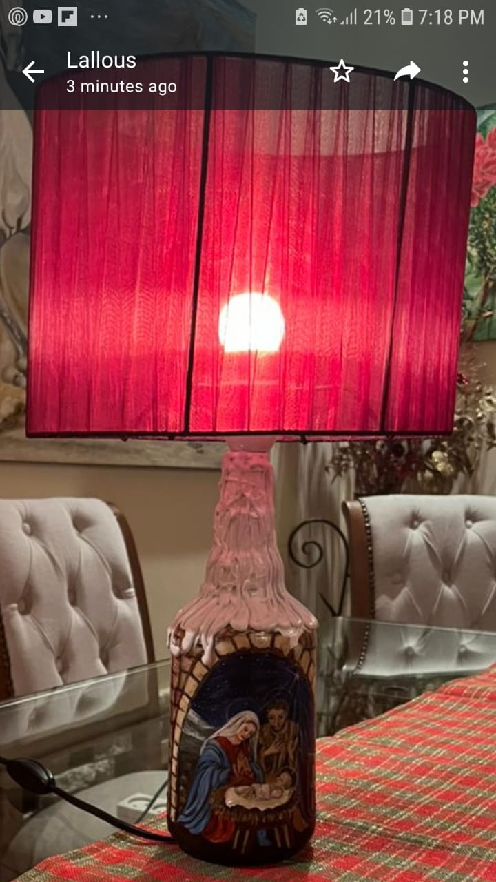 SIDE TABLE LAMP (CUSTOMIZED) - Image 7